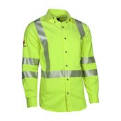 DRIFIRE FR Hi-Vis Class 3 Work Shirt in Hi-Vis Yellow